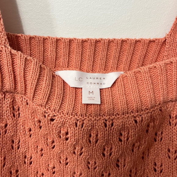 NWT Lauren Conrad Pointelle Tank Top - Picture 5 of 6